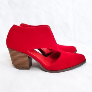 Beast Fashion Cut out booties